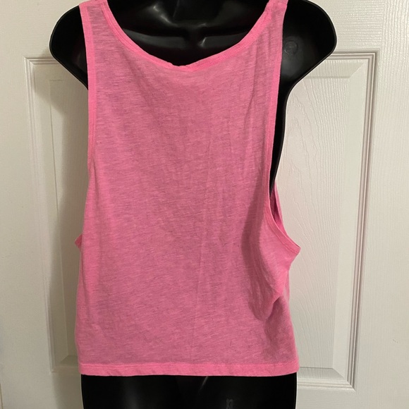 PINK muscle crop tee - Picture 4 of 5